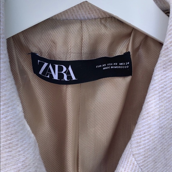 ZARA Double Breasted Coat - Picture 7 of 8